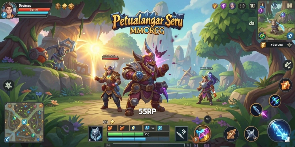 Gameplay seru dan grafis menakjubkan dalam 55RP.