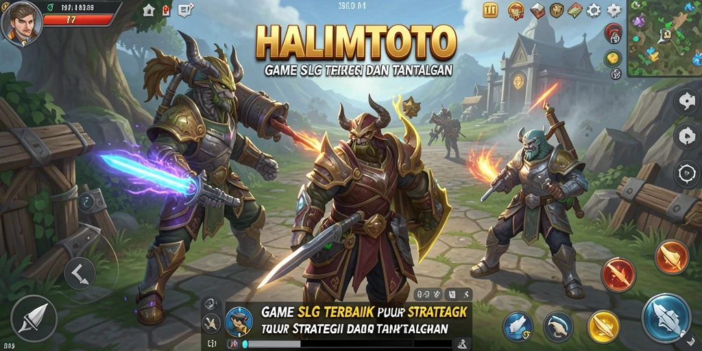 Gameplay menantang dan strategi mendalam HALIMTOTO.