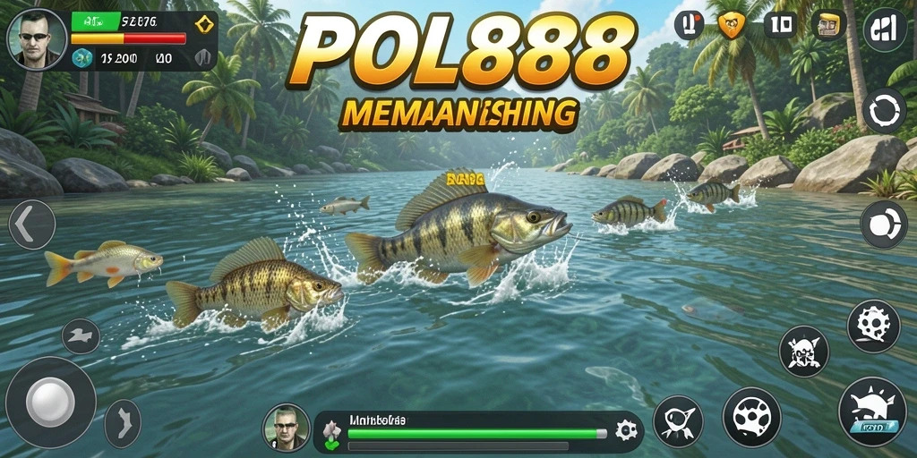 Screenshot gameplay POL88 yang menampilkan aksi memancing yang mendebarkan.
