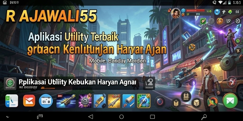 Screenshot utama RAJAWALI55 menampilkan antarmuka pengguna yang intuitif dan fitur-fitur unggulan.