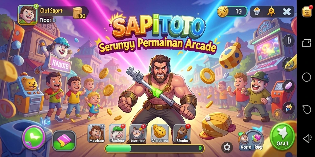 Tampilan menarik dari gameplay seru SAPITOTO yang penuh tantangan.