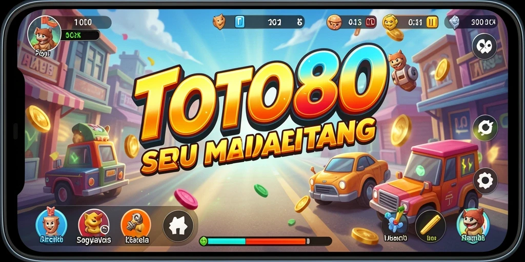 Screenshot TOTO80 yang menampilkan aksi permainan Arcade yang seru.